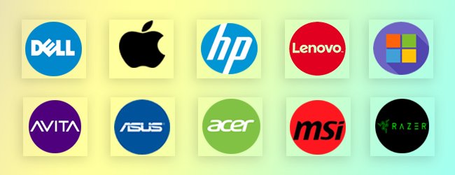 top laptop brands in the world