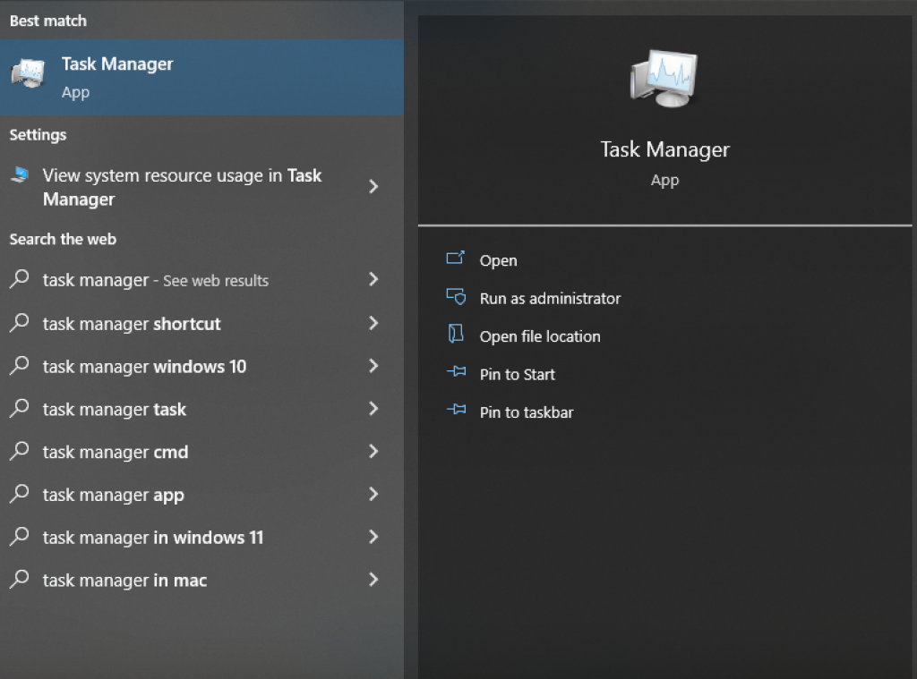 how to open task manager in windows laptop
