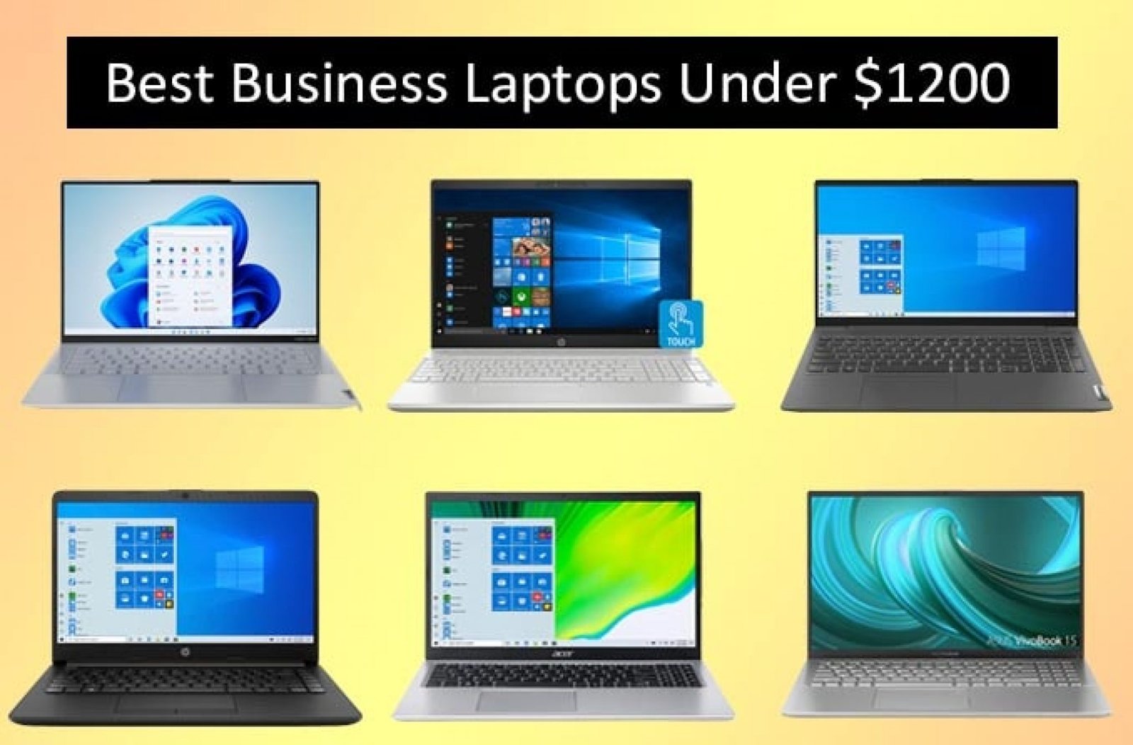 Best Business Laptops Under 1200 in 2023 91Laptop